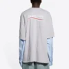 Camiseta de capas para Political Campaign «Gris» 671401TKVJ11379