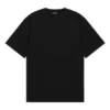 Camiseta de color liso «Negro» 651795TAV041000