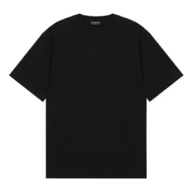 Camiseta de color liso «Negro» 651795TAV041000