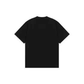 Camiseta de color liso «Negro» 651795TAV041000