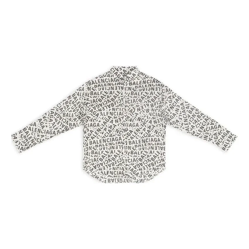Camiseta de corte amplio con tiras con el logotipo por toda la prenda «Gris» 662983TML201240