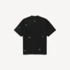 Camiseta de corte medio para hombre «520 stickers» en negro/verde