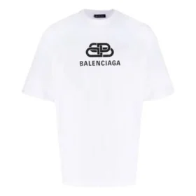Camiseta de corte regular con tejido entrelazado «Blanca» 578139TEV489044