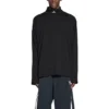 Camiseta de cuello alto y manga larga Balenciaga x adidas «Black» 724591TNVP81070