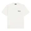 Camiseta de cuello redondo con bordado para Political Campaign, corte ancho «Blanca» 641655TKVJ19084