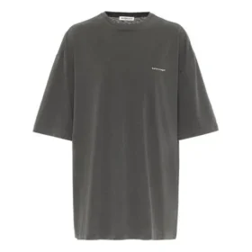 Camiseta de cuello redondo con estampado, logotipo pequeño y manga corta, gris 556104TYK281055 Camiseta de cuello redondo con estampado, logotipo pequeño y manga corta, gris 556104TYK281055