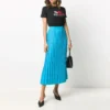Camiseta de cuello redondo con estampado, negra 620941TIVD51000