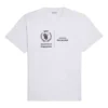 Camiseta de cuello redondo con logotipo de la colección SS21, gris, 612965THV841167