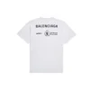 Camiseta de cuello redondo con logotipo de la colección SS21, gris, 612965THV841167
