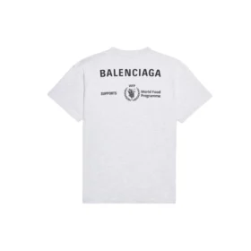 Camiseta de cuello redondo con logotipo de la colección SS21, gris, 612965THV841167 Camiseta de cuello redondo con logotipo de la colección SS21, gris, 612965THV841167