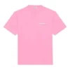 Camiseta de cuello redondo con logotipo de Political Campaign, rosa/rojo 641655TJVF75713