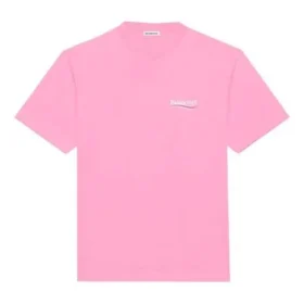 Camiseta de cuello redondo con logotipo de Political Campaign, rosa/rojo 641655TJVF75713 Camiseta de cuello redondo con logotipo de Political Campaign, rosa/rojo 641655TJVF75713