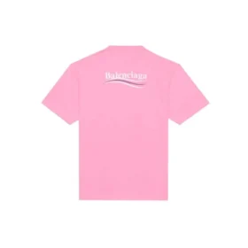 Camiseta de cuello redondo con logotipo de Political Campaign, rosa/rojo 641655TJVF75713 Camiseta de cuello redondo con logotipo de Political Campaign, rosa/rojo 641655TJVF75713