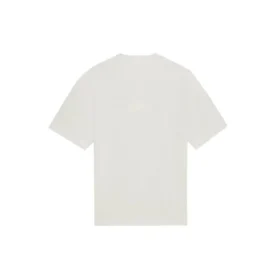 Camiseta de cuello redondo con logotipo del patrocinador, blanca 612965TJVD99054 Camiseta de cuello redondo con logotipo del patrocinador, blanca 612965TJVD99054