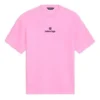 Camiseta de cuello redondo «Sponsor», rosa/rojo 612965TJVD95764