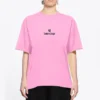 Camiseta de cuello redondo «Sponsor», rosa/rojo 612965TJVD95764