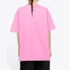 Camiseta de cuello redondo «Sponsor», rosa/rojo 612965TJVD95764