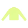 Camiseta de cuello redondo y manga larga «Amarillo fluorescente» 704103TMVB77204