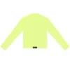 Camiseta de cuello redondo y manga larga «Amarillo fluorescente» 704103TMVB77204
