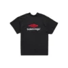 Camiseta de doble pecho «Washed Black» 791615TQVQ61021