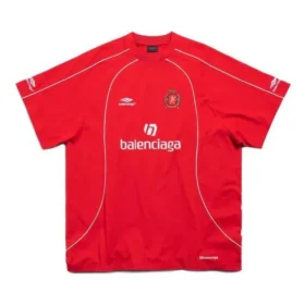 Camiseta de fútbol oversize «Rojo y blanco» 777705TPVV36643
