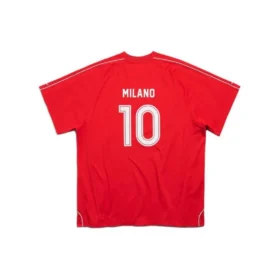 Camiseta de fútbol oversize «Rojo y blanco» 777705TPVV36643