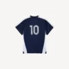 Camiseta de fútbol para hombre oversize en azul marino Camiseta de fútbol para hombre oversize en azul marino