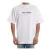 Camiseta de hombre Balenciaga con cuello redondo, estampado de letras y manga corta, color blanco 620969TIV509040