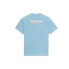 Camiseta de hombre Balenciaga con estampado de Political Campaign, cuello redondo y manga corta, azul 570803TBV425840
