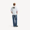 Camiseta de hombre «Bumper Stickers» de corte medio en color blanco Camiseta de hombre «Bumper Stickers» de corte medio en color blanco