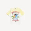 Camiseta de hombre de corte medio con estampado «extreme tie dye» en blanco Camiseta de hombre de corte medio con estampado «extreme tie dye» en blanco