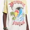 Camiseta de hombre de corte medio con estampado «extreme tie dye» en blanco Camiseta de hombre de corte medio con estampado «extreme tie dye» en blanco