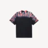 Camiseta de hombre de corte medio con estampado «extreme tie dye» en negro Camiseta de hombre de corte medio con estampado «extreme tie dye» en negro