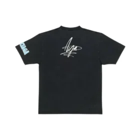 Camiseta de la colección de Aya Nakamura, talla grande, «Negro» 641655TMV861055