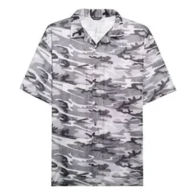 Camiseta de malla de camuflaje «Gris» 647651TJLC51240