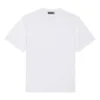 Camiseta de manga corta Balenciaga para hombre con cara sonriente, blanca, 651795TKV769140
