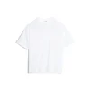 Camiseta de manga corta Balenciaga Tech para hombre, blanca, 556133TDV209000