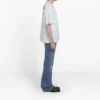 Camiseta de manga corta Balenciaga Tech para hombre, blanca, 556133TDV209000