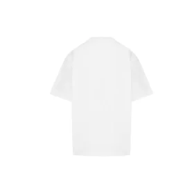 Camiseta de manga corta blanca con estampado alfabético del logotipo de la corona 594599TGV489000 Camiseta de manga corta blanca con estampado alfabético del logotipo de la corona 594599TGV489000