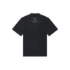 Camiseta de manga corta con cuello redondo «Alphabet» de Balenciaga FW21 Couture para hombre, negra, 651795TJV901070