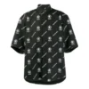 Camiseta de manga corta con espalda cuadrada Balenciaga x WFP «Black White» 602026TIL251070