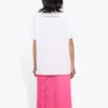 Camiseta de manga corta con estampado, blanca, 612965TJVL59040