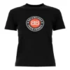 Camiseta de manga corta con estampado BLogo, negra, 612964TJVD61000