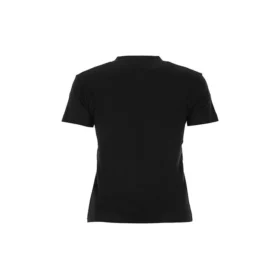 Camiseta de manga corta con estampado BLogo, negra, 612964TJVD61000 Camiseta de manga corta con estampado BLogo, negra, 612964TJVD61000