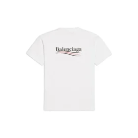 Camiseta de manga corta con estampado del logotipo alfabético «Blanca» 612964TIV529040 Camiseta de manga corta con estampado del logotipo alfabético «Blanca» 612964TIV529040