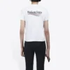 Camiseta de manga corta con estampado del logotipo alfabético «Blanca» 612964TIV529040