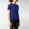 Camiseta de manga corta con estampado del logotipo «Alphabet», azul 612964TIV521195