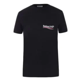 Camiseta de manga corta con estampado del logotipo Alphabet, negra 612964TIV521070 Camiseta de manga corta con estampado del logotipo Alphabet, negra 612964TIV521070