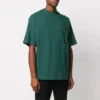 Camiseta de manga corta con estampado del logotipo de Balenciaga para hombre, verde, 570805THV803230