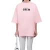 Camiseta de manga corta con estampado del logotipo del equipo, rosa/rojo 620941TIVG91900